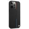 Etui BMW M Collection Triangles BMHCP13LTRTBK na iPhone 13 Pro / na iPhone 13 - czarne
