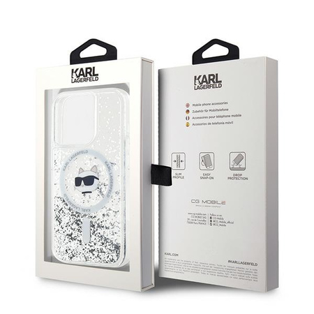 KARL LAGERFELD ETUI HARDCASE DO IPHONE 13 PRO 13 6.1 LIQUID GLITTER
