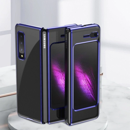 HURTEL ETUI HARD CASE POKROWIEC Z METALICZNĄ RAMKĄ DO SAMSUNG GALAXY FOLD