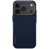 Etui UNIQ Keva EDGE do iPhone 17 Pro Magclick Charging niebieski
