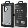 BMW BMHMP16S23PUPDG iPhone 16 6.1szary/grey hardcase M Perforated Tricolor Line MagSafe