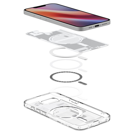 SPIGEN CASE POKROWIEC MAGNETYCZNY DO MAGSAFE IPHONE 16E ZERO ONE WYTRZYMAŁY