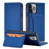 HURTEL ETUI MAGNETYCZNE POKROWIEC DO IPHONE 13 MINI PORTFEL KARTY PODSTAWKA
