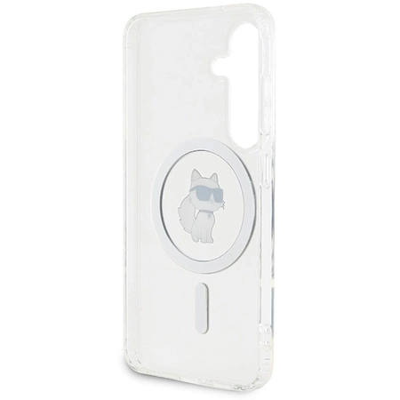 Etui Karl Lagerfeld IML Choupette MagSafe na Samsung Galaxy S24 - przezroczyste