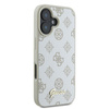 GUESS HARDCASE DO IPHONE 16.1 PEONY SCRIPT LOGO Z MAGNETYCZNYM DO MAGSAFE