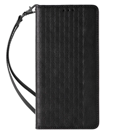 HURTEL POKROWIEC DO SAMSUNG GALAXY S23 MAGNET STRAP CASE Z KLAPKĄ I SMYCZĄ