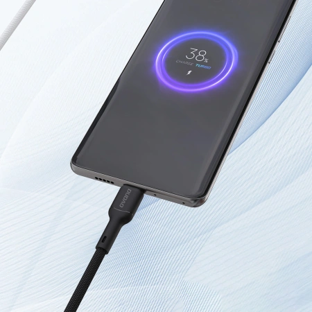 DUDAO KABEL USB-A USB-C DO IPHONE 12 13 14 5A 1M SZYBKIE