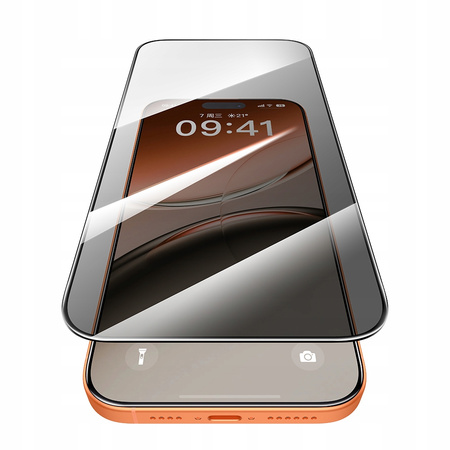 MCDODO SZKŁO HARTOWANE PRYWATYZUJĄCE AUTOFIT SZYBKA DO IPHONE 17 PRO MAX