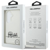 Etui Karl Lagerfeld IML Peekaboo Karl&Choupette MagSafe do Samsung Galaxy S26 Plus przezroczysty