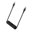 ACEFAST KABEL USB-C SPRĘŻYNOWY 480MB/S 3A 1.2M DO ŁADOWANIA IPHONE GALAXY