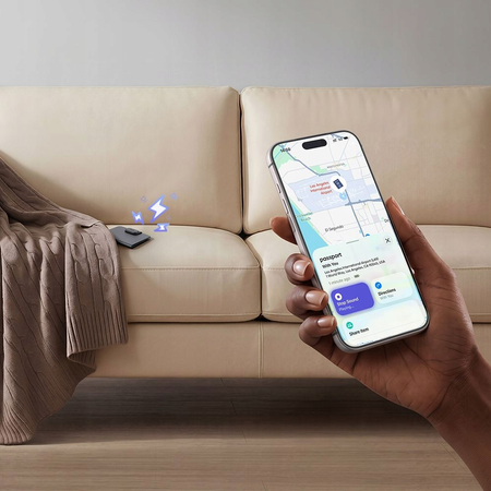 MCDODO ETUI NA PASZPORT DOKUMENTY KARTY LOKALIZATOR GPS APPLE FIND MY SKÓRA