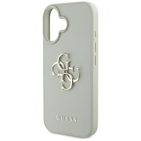 GUESS ETUI GRINNED BIG 4G LOGO SMALL DO IPHONE 16 ZIELONY WYSOKIEJ JAKOŚCI