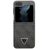 Etui Guess Leather 4G Diamond Triangle na Samsung Galaxy Z Flip 5 - czarne