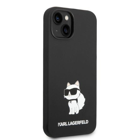 Karl Lagerfeld KLHCP14MSNCHBCK iPhone 14 Plus 6,7" hardcase czarny/black Silicone Choupette