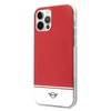 Mini MIHCP12MPCUBIRE iPhone 12/12 Pro 6,1" czerwony/red hard case Stripe Collection