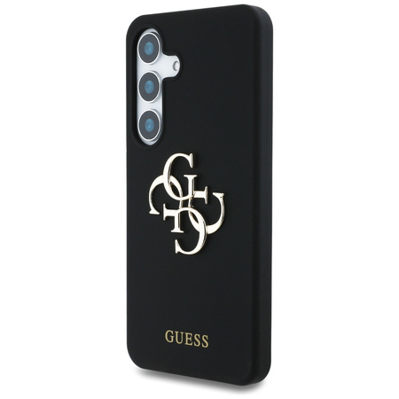 GUESS CASE DO SAMSUNG GALAXY S25 POKROWIEC SILICONE Z LOGO 4G BOTTOM SCRIPT