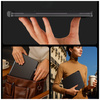 Etui Typecase Edge z klawiaturą do iPad Air 11" 2024/2025 czarny