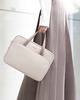 INNOSTYLE DAMSKA TORBA NA LAPTOPA 15 6 16 WODOODPORNA OMNIPROTECT BEŻOWA