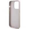 Etui Guess 4G Stripe Collection na iPhone 15 Pro - różowe
