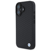 BMW BMHMP16S23RDDK iPhone 16 6.1        czarny/black hardcase Sign Leather Diamond Metal Logo MagSafe