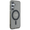 GUESS ETUI RHINESTONES PRINTED LOGO DO SAMSUNG GALAXY S25 DO MAGSAFE