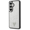Etui Guess Fixed Glitter Triangle        MagSafe do Samsung Galaxy S26 srebrny
