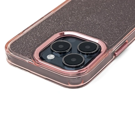 WOZINSKY ETUI CASE GLITTER DO SAMSUNG GALAXY S24 FE Z BROKATEM WYTRZYMAŁE