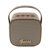 Guess głośnik Bluetooth GUWSB2P4SMW Speaker mini brązowy/bown 4G Leather Script Logo with Strap