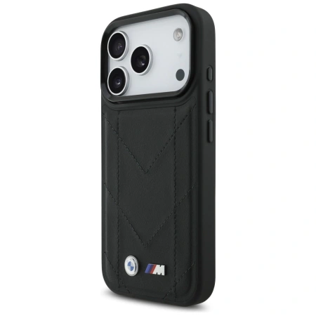 BMW ETUI M QUILTED LOGO MAGSAFE DO IPHONE 17 PRO OCHRONA