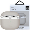 Etui Uniq Lino na AirPods 3 gen. Silicone - beżowe