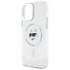 KARL LAGERFELD CASE HARDCASE DO IPHONE 12 12 PRO Z METALOWYM LOGO CHOUPETTE