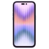 Silikonowe etui Nillkin CamShield Silky Silicone Case do iPhone 15 Pro z osłoną na aparat - ciemnofioletowe