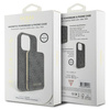 Zestaw Guess GUBPM5P13L4GEMGK iPhone13 Pro 6.1 hardcase + Powerbank 5000mAh MagSafe czarny/black 4G Metal Logo