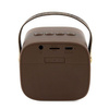Guess głośnik Bluetooth GUWSB2P4SMW Speaker mini brązowy/bown 4G Leather Script Logo with Strap