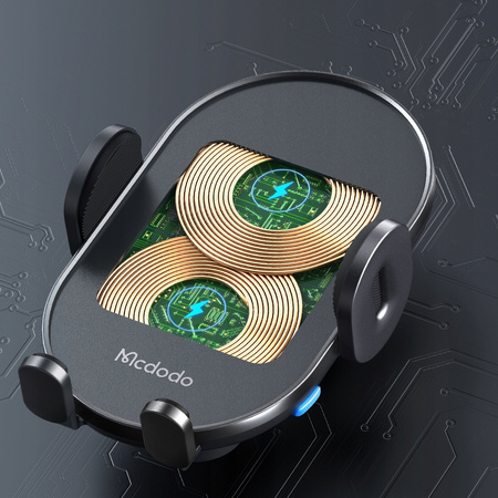 MCDODO UCHWYT SAMOCHODOWY DO TELEFONU SZYBKA ŁADOWARKA INDUKCYJNA QI 15W
