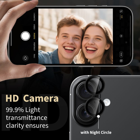 OSŁONA APARATU TECH PROTECT CAMRING FIT+ XIAOMI POCO M8 PRO / REDMI NOTE 15 PRO 5G / 15 PRO+ PLUS 5G BLACK
