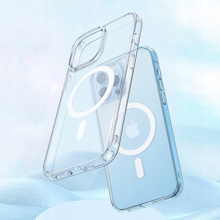 Etui do telefonu McDodo przezroczyste magnetyczne do iPhone 12/12PRO