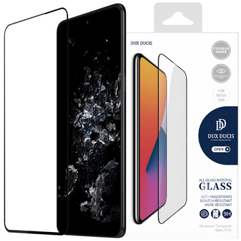 Dux Ducis 9D Tempered Glass szkło hartowane OnePlus 10T / OnePlus Ace Pro 9H z czarną ramką