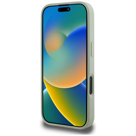 GUESS ETUI POKROWIEC TPU DO IPHONE 16 PRO Z LOGO BIG 4G DESIGN GRANULOWANY
