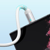 Joyroom kabel USB - micro USB 2.4A do szybkiego ładowania i transferu danych 2 m biały (S-UM018A10)