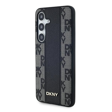 DKNY ETUI HARDCASE DO SAMSUNG S24+ S926 DO MAGSAFE LEATHER MONO PATTERN