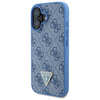 Guess GUHCP16SP4TDSCPB iPhone 166.1 niebieski/blue hardcase Leather Metal Logo Strass Crossbody