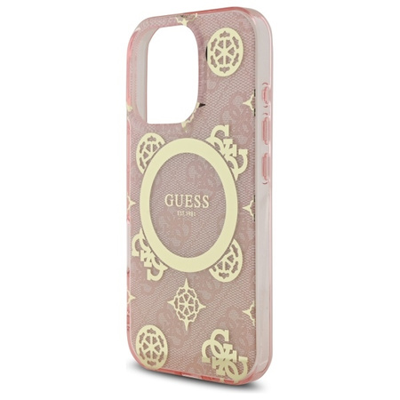 GUESS ETUI HARDCASE DO IPHONE 16 PRO 6.3 DO MAGSAFE IML PEONY 4G POKROWIEC