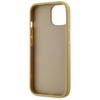 KARL LAGERFELD ETUI WRINKLED METAL DO IPHONE 15 ZŁOTE Z METALOWYM AKCENTEM