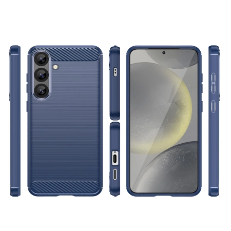 HURTEL ETUI SILIKONOWE DO SAMSUNG GALAXY S25+ CARBON CASE OCHRONA ZARYSOWAŃ