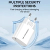 WOZINSKY ŁADOWARKA SIECIOWA WGWCCW 20W USB-C DO TELEFONU IPHONE SAMSUNG 20W