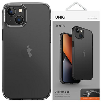 UNIQ etui Air Fender iPhone 14 Plus 6,7" szary/smoked grey tinted