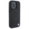BMW BMHMP16X23RTPK iPhone 16 Pro Max 6.9 czarny/black hardcase Sign Leather Half Textured And Circle MagSafe