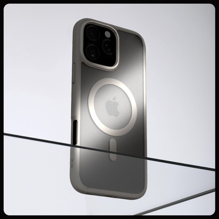 SPIGEN CASE DO MAGSAFE IPHONE 16 PRO MAX OCHRONNE TITANIUM WYSOKIEJ OCHRONY