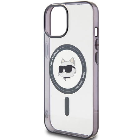 KARL LAGERFELD CASE HARDCASE DO IPHONE 15 14 13 6.1 CHOUPETTE HEAD